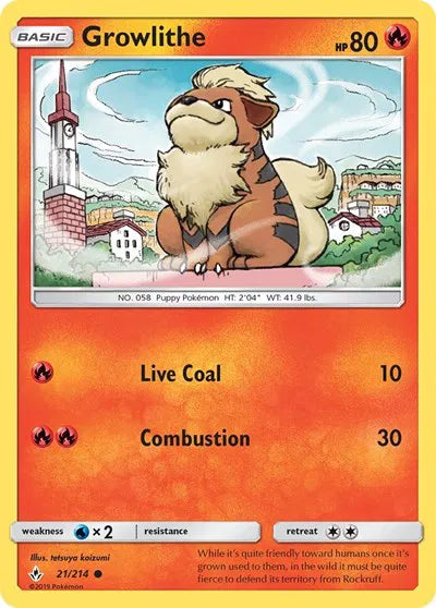 Growlithe 21 · (Unbroken Bonds) by Tetsuya Kaizumi