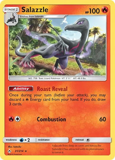 Salazzle 31 · Normal (Unbroken Bonds)