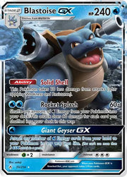 Blastoise GX 35 (Unbroken Bonds)