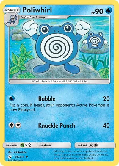 Poliwhirl 38 (Unbroken Bonds)