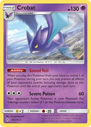 Crobat 66 · Holofoil (Unbroken Bonds)