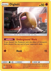 Diglett 85 · Normal (Unbroken Bonds)