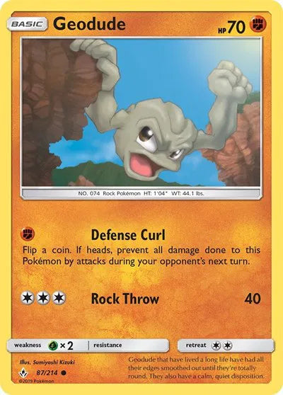 Geodude 87 (Unbroken Bonds)