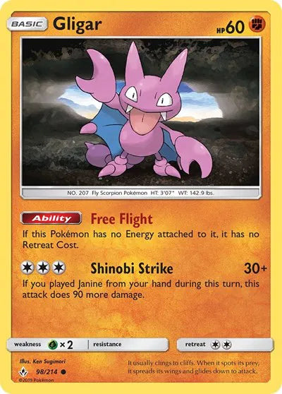 Gligar 98 (Unbroken Bonds)