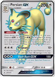 Persian GX (Full Art) Unbroken Bonds Ultra Rare 207