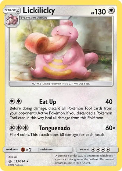 Lickilicky 153 (Unbroken Bonds)