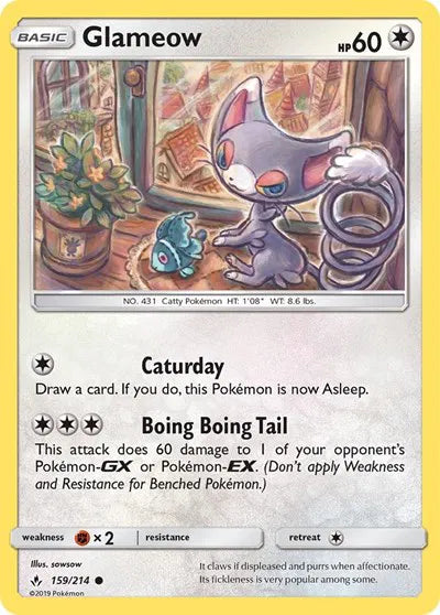 Glameow 159 ·(Unbroken Bonds) by  Sowsow