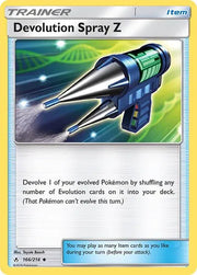 Devolution Spray Z 166 · Reverse Holofoil (Unbroken Bonds)