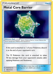 Metal Core Barrier 180 · Normal (Unbroken Bonds)