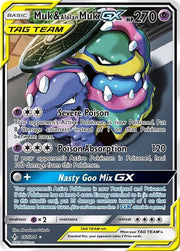 Muk & Alolan Muk GX (197) (Full Art) (Unbroken Bonds)