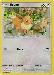 Eevee (Let's Play, Eevee!) (Cracked Ice Holo) 155/214 (Deck Exclusives)