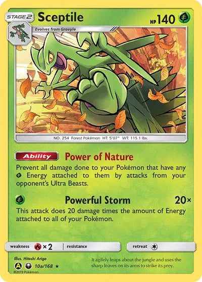Sceptile 10a/168 (Alternate Art Promos)