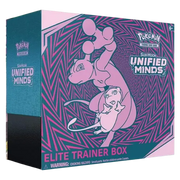 Unified Minds Elite Trainer Box · Elite Trainer Box (ETB) w/ high quality acrylic