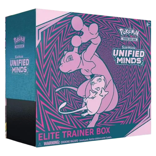 Unified Minds Elite Trainer Box · Elite Trainer Box (ETB) w/ high quality acrylic
