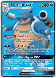 Blastoise GX Sun & Moon Promo Promo SM189