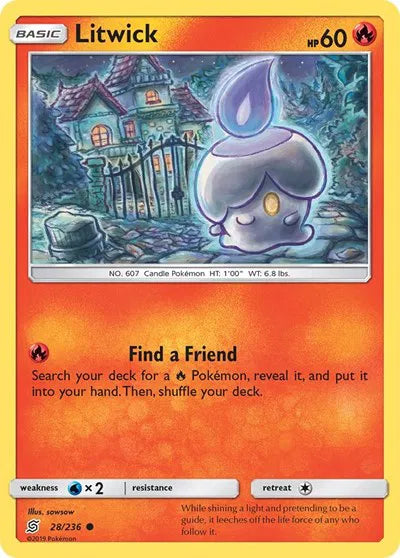 Litwick (28) 28/236 · Normal (Unified Minds)