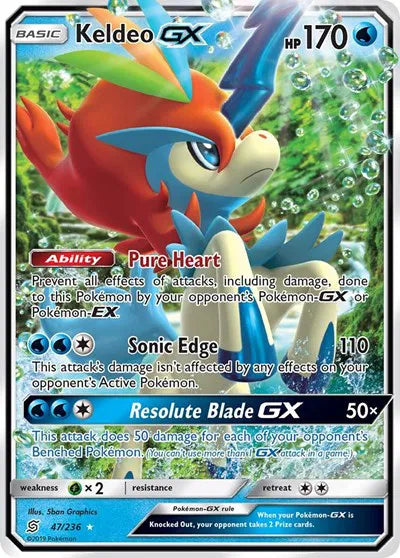 Keldeo GX 47/236 (Unified Minds)