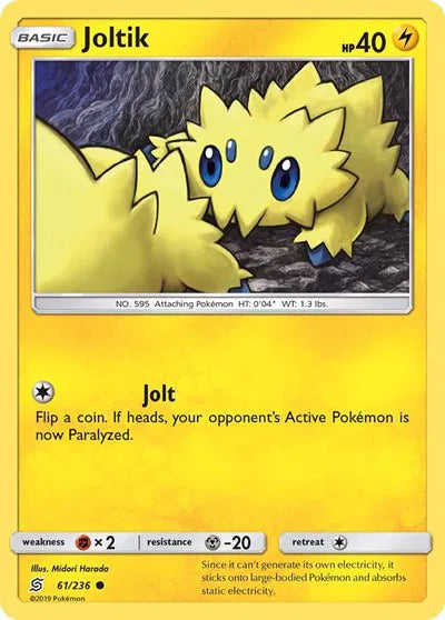 Joltik 61/236 · Normal (Unified Minds)