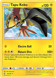 Tapu Koko 69/236 · Holofoil (Unified Minds)