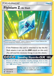 Flyinium Z: Air Slash 195/236 · Normal (Unified Minds)