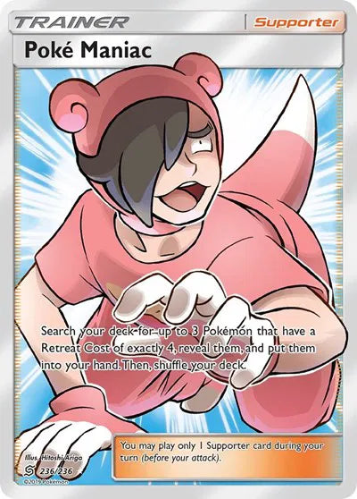 Poke Maniac (Full Art) 236/236 (Unified Minds)