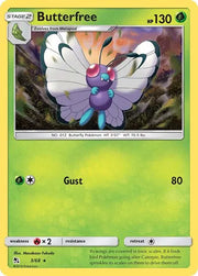 Butterfree 3/68 · Reverse Holofoil (Hidden Fates)