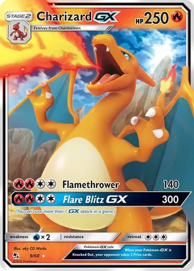 Charizard GX 9/68 (Hidden Fates)