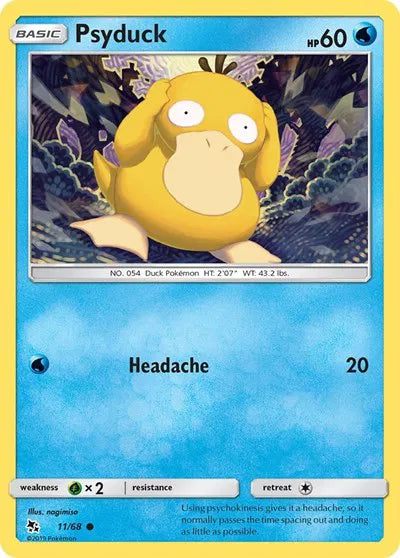 Psyduck 11/68 · (Hidden Fates) by Nagimiso