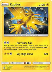 Zapdos 24/68 · Holofoil (Hidden Fates)