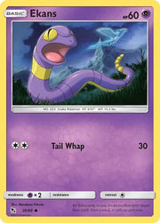 Ekans (26) 26/68 · Normal (Hidden Fates)