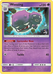 Weezing 29/68 · Reverse Holofoil (Hidden Fates)