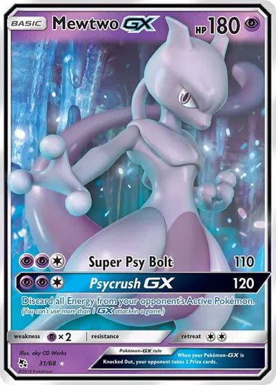 Mewtwo GX 31/68 (Hidden Fates)
