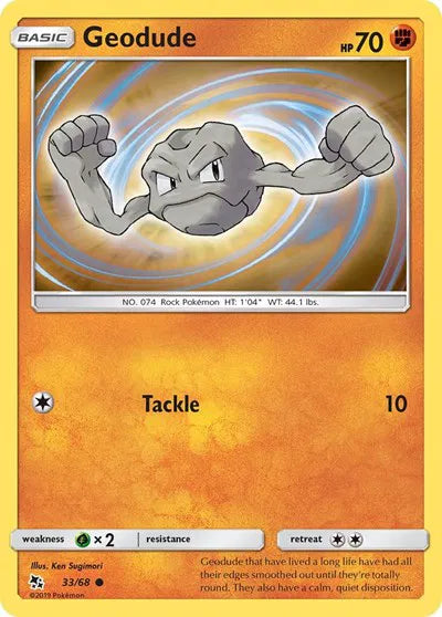Geodude 33/68 ·(Hidden Fates) by Ken