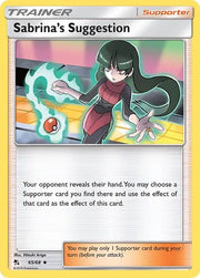 Sabrina's Suggestion 65/68 (Hidden Fates)