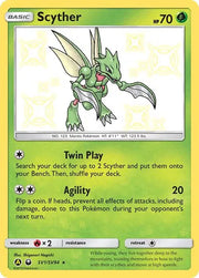 Scyther Hidden Fates: Shiny Vault Shiny Holo Rare SV1/SV94