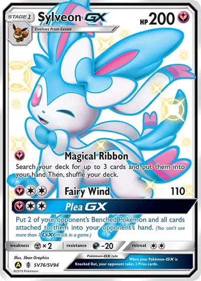 [Pre-Order] Sylveon GX SV76/SV94 (Hidden Fates: Shiny Vault)