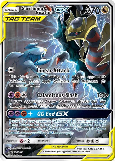 Garchomp & Giratina GX SM193 (Sun & Moon Promo)