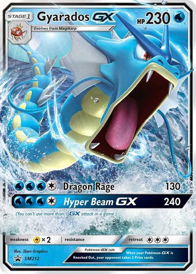 Gyarados GX SM212 (Sun & Moon Promo)