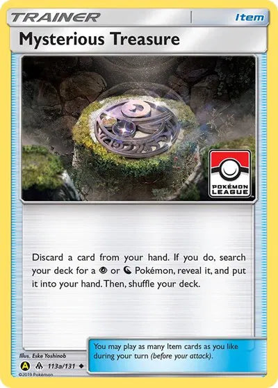 Mysterious Treasure (League Promo) 113a/131 (League & Championship Cards)