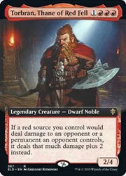 Torbran, Thane of Red Fell (Extended Art) 367 · Normal (Throne of Eldraine)