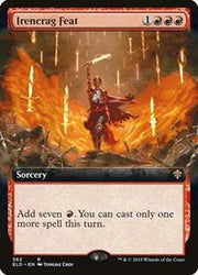 Irencrag Feat (Extended Art) 362 · Normal (Throne of Eldraine)