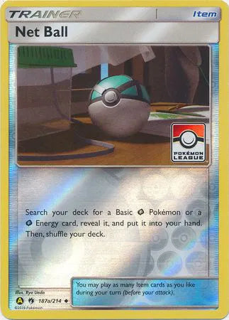 Net Ball (League Promo) 187a/214 (League & Championship Cards)