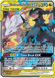 Reshiram & Zekrom GX 157/236 (Cosmic Eclipse)