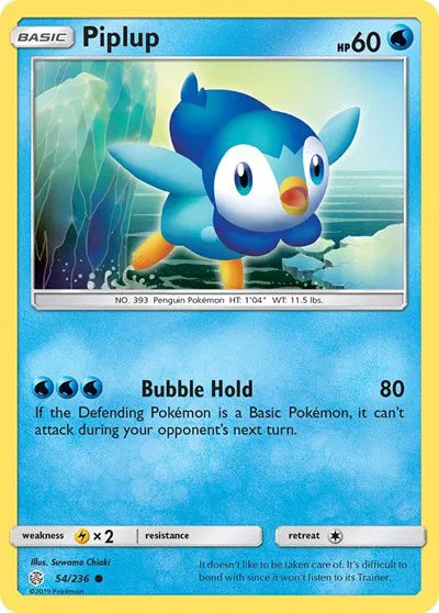 Piplup 54/236 · Normal (Cosmic Eclipse)
