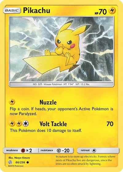 Pikachu 66/236 · Normal (Cosmic Eclipse)