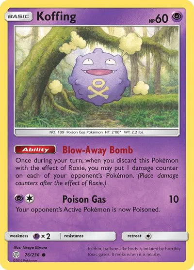 Koffing 76/236 · Normal (Cosmic Eclipse)