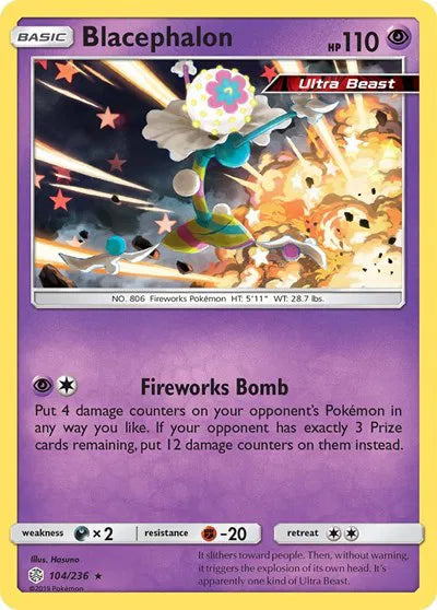 Blacephalon 104/236 · Holofoil (Cosmic Eclipse)