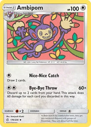 Ambipom Cosmic Eclipse Uncommon • 170/236 Normal