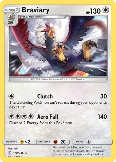 Braviary Cosmic Eclipse Rare • 178/236 Normal