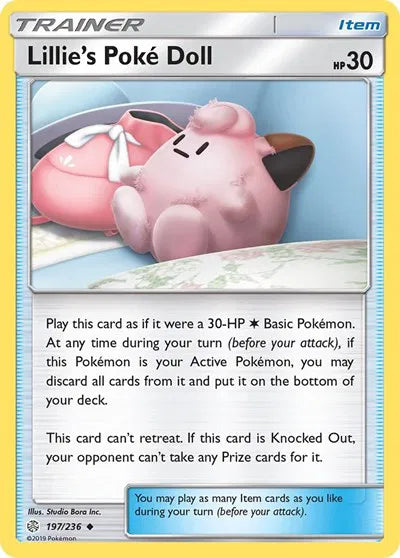 Lillie's Poke Doll 197/236 · Normal (Cosmic Eclipse)